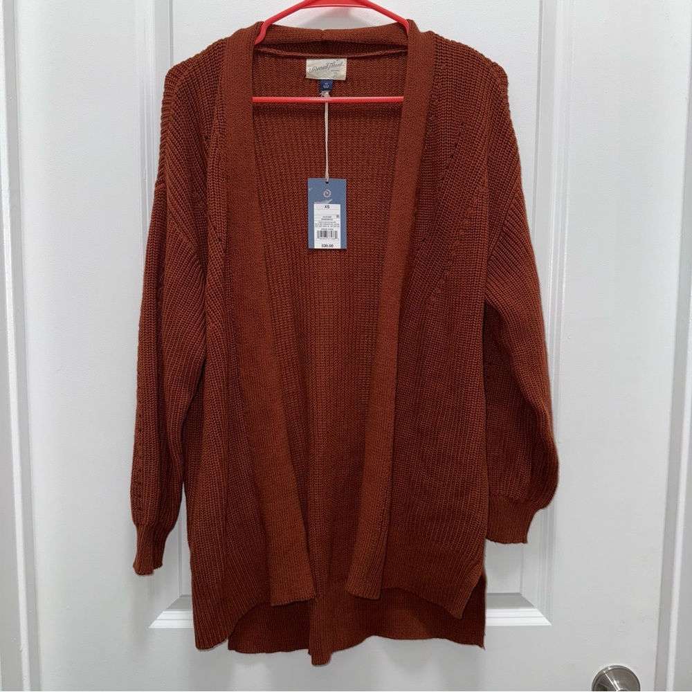NWT Target Universal Thread Chocolate Cardigan NWT - image 1